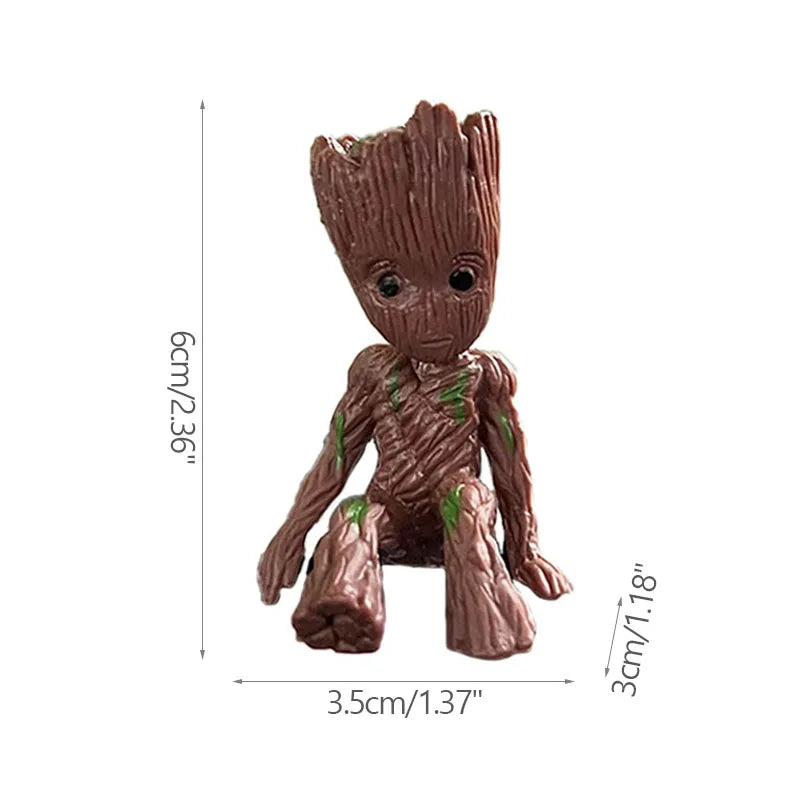 Purilite Select Groot Anime Figure Keychain