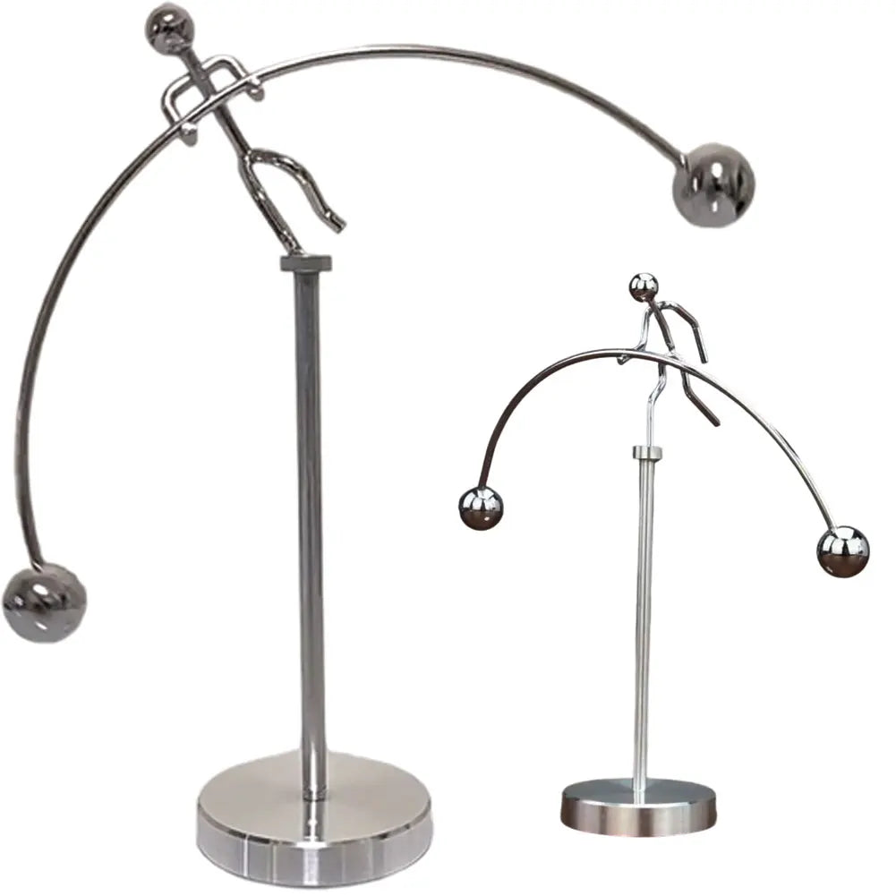 Purilite Select Creative Balance Ball Iron Man Ornament | Swing Tumbler Desk Decoration Fun Showpiece