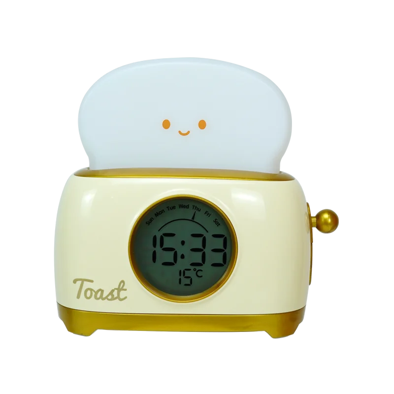 Purilite Select Toaster Night Light Alarm Clock