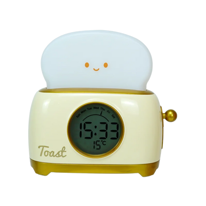Purilite Select Toaster Night Light Alarm Clock