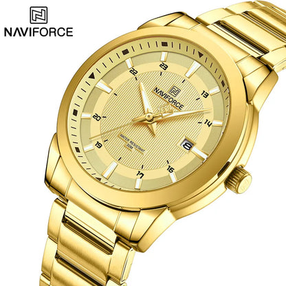 NAVIFORCE NF8029 Men’s Luxury Stainless Steel Quartz Watch