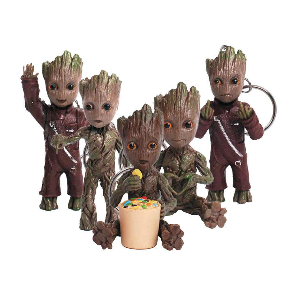 Purilite Select Groot Anime Figure Keychain