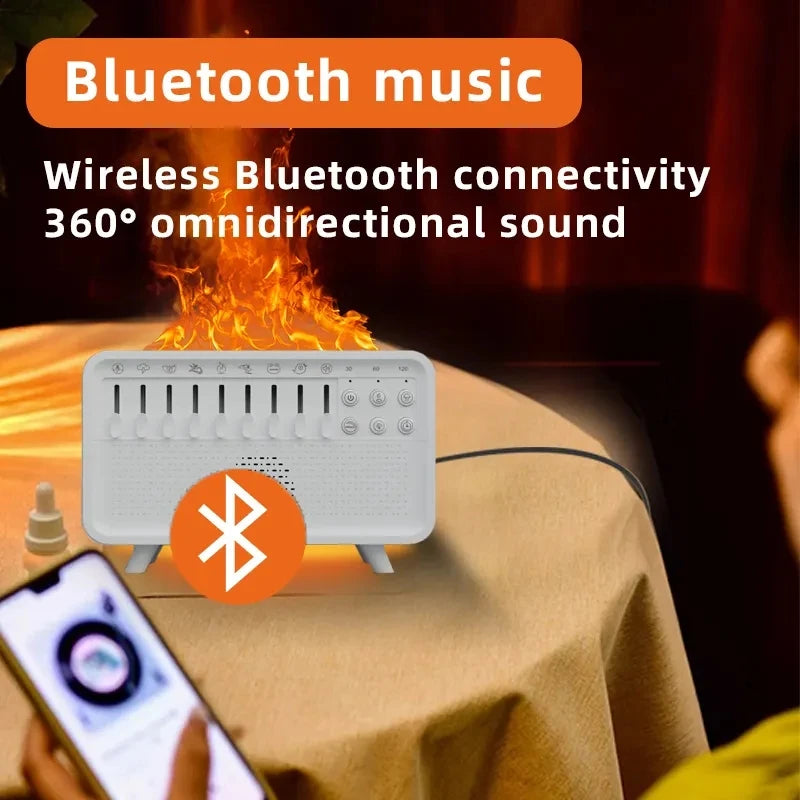 PURILITE SELECT BLUETOOTH AROMA HUMIDIFIER – LED NIGHT LIGHT & WHITE NOISE SPEAKER