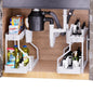 Purilite Select 2-Tier Pull-Out Storage Organizer Shelf