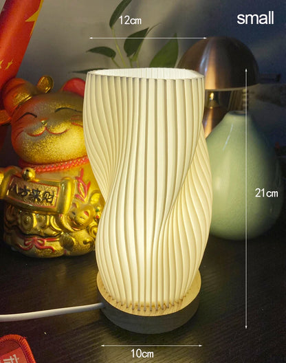 Purilite Select French Cream Style 3D Desk Lamp