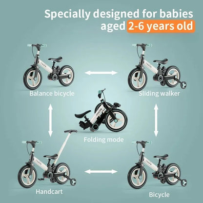 Purilite Select Children’s Dual-Purpose Foldable Bike