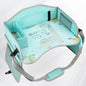Purilite Select Kids Travel Tray for Car Seat Waterproof Activity Desk with Storage Pockets