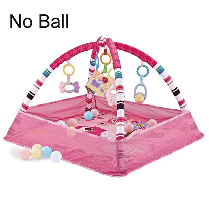 Purilite Select: Baby Fitness Frame Crawling Game Blanket Multifunctional Educational Mat with Fence