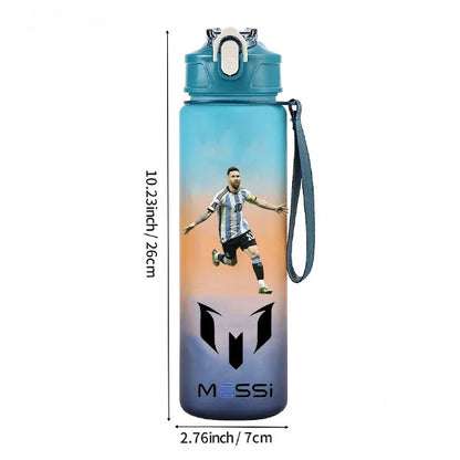 Purilite Select Lionel Messi 700ML Blue Water Bottle