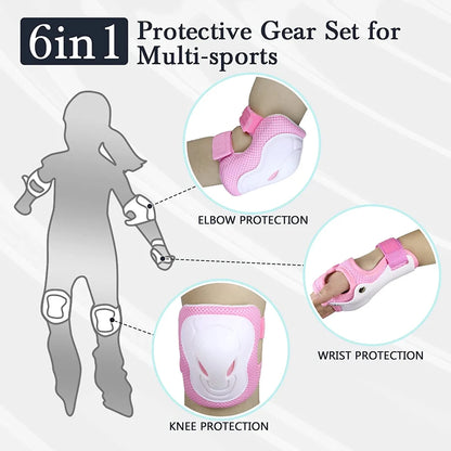 Purilite Select 6-in-1 Kids & Youth Protective Gear Set