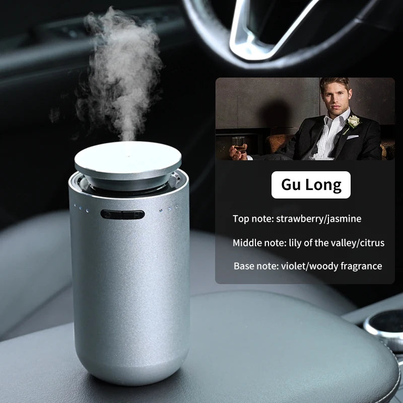 Purilite Select Compact Car Electric Air Diffuser – Long-Lasting Aromatherapy & Odor Removal