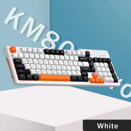 Purilite Select KM800 Pro Wired Mechanical Feel Keyboard and Mouse Set