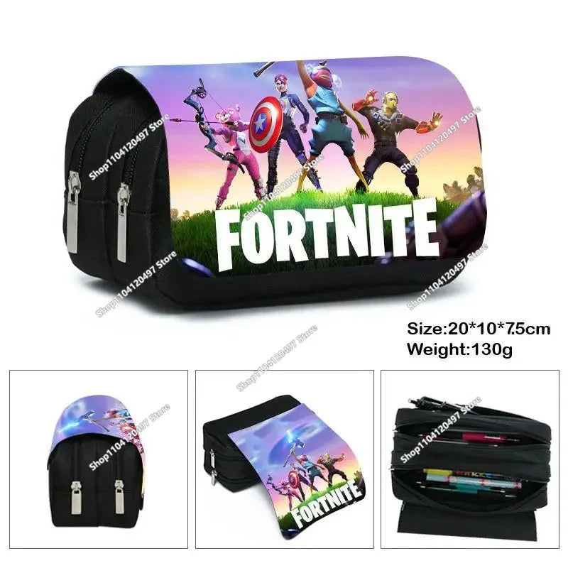 Purilite Select 3PCS Anime Fortnite Backpack Set