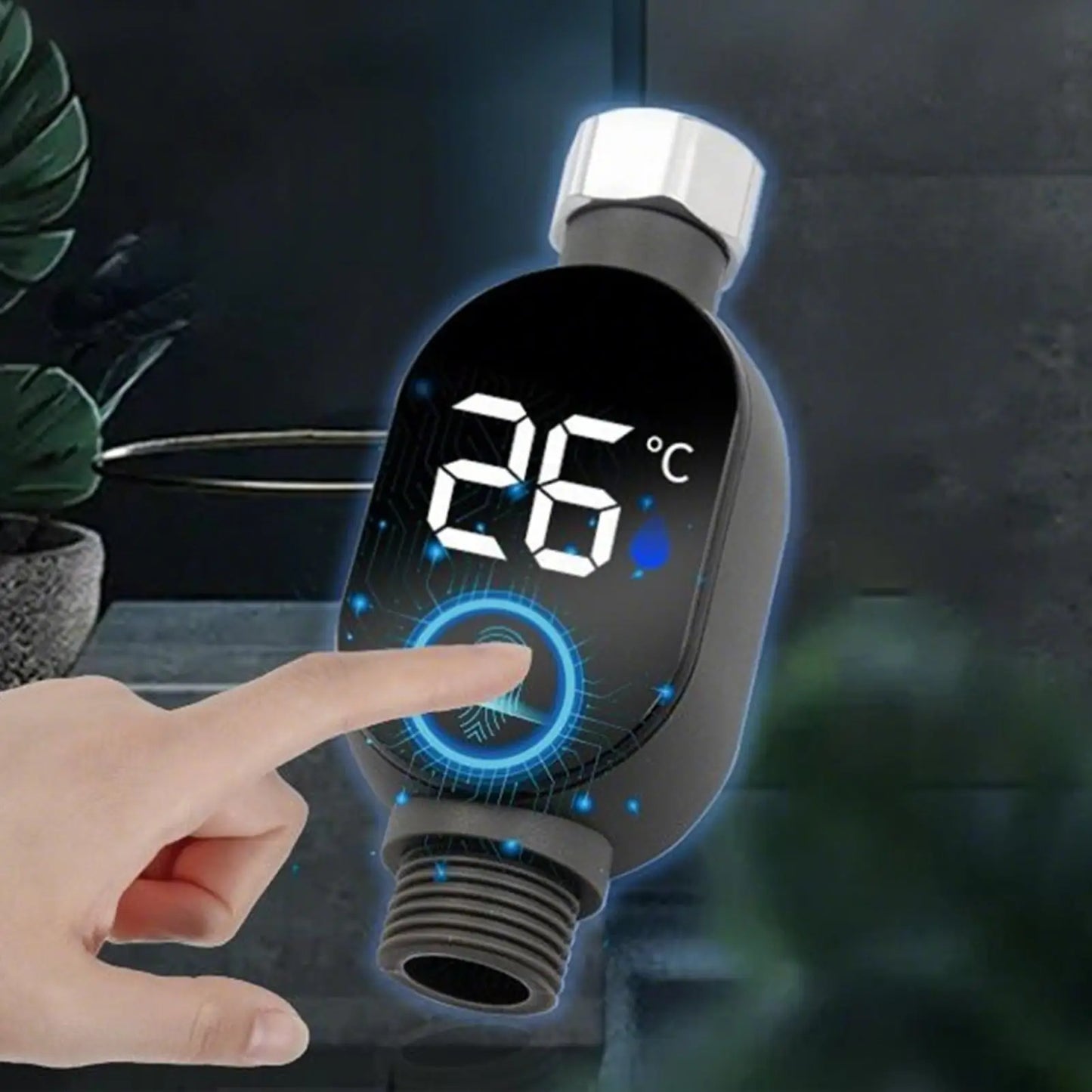 Purilite Select LED Shower Temperature Gauge