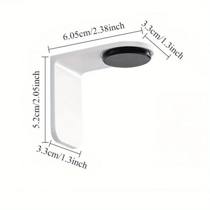 Purilite Select Magnetic Stainless Steel Bathroom Cup | 350ml Wall Mounted Toothbrush Holder | 304 Stainless Steel Mouthwash Cup