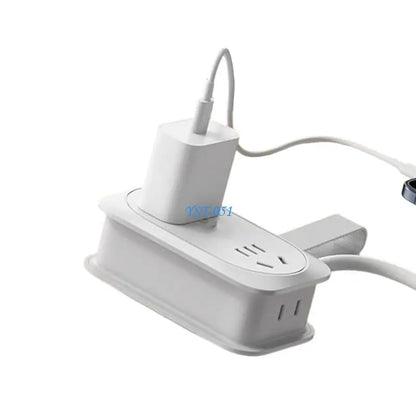 Purilite Select Set of  3 E15A  Fast Charging Plug | Multi Device Travel Socket | Compact Power Adapter | Foldable Wall Charger