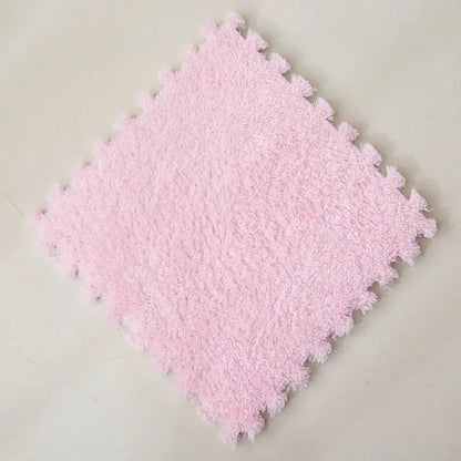 Purilite Select 30x30CM Soft Plush Children Kids Rug Play Mat