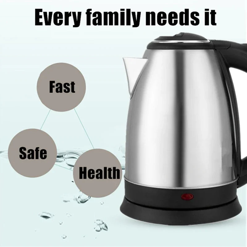 Purilite Select Stainless Steel Electric Kettle (220V, Auto Shut-Off)