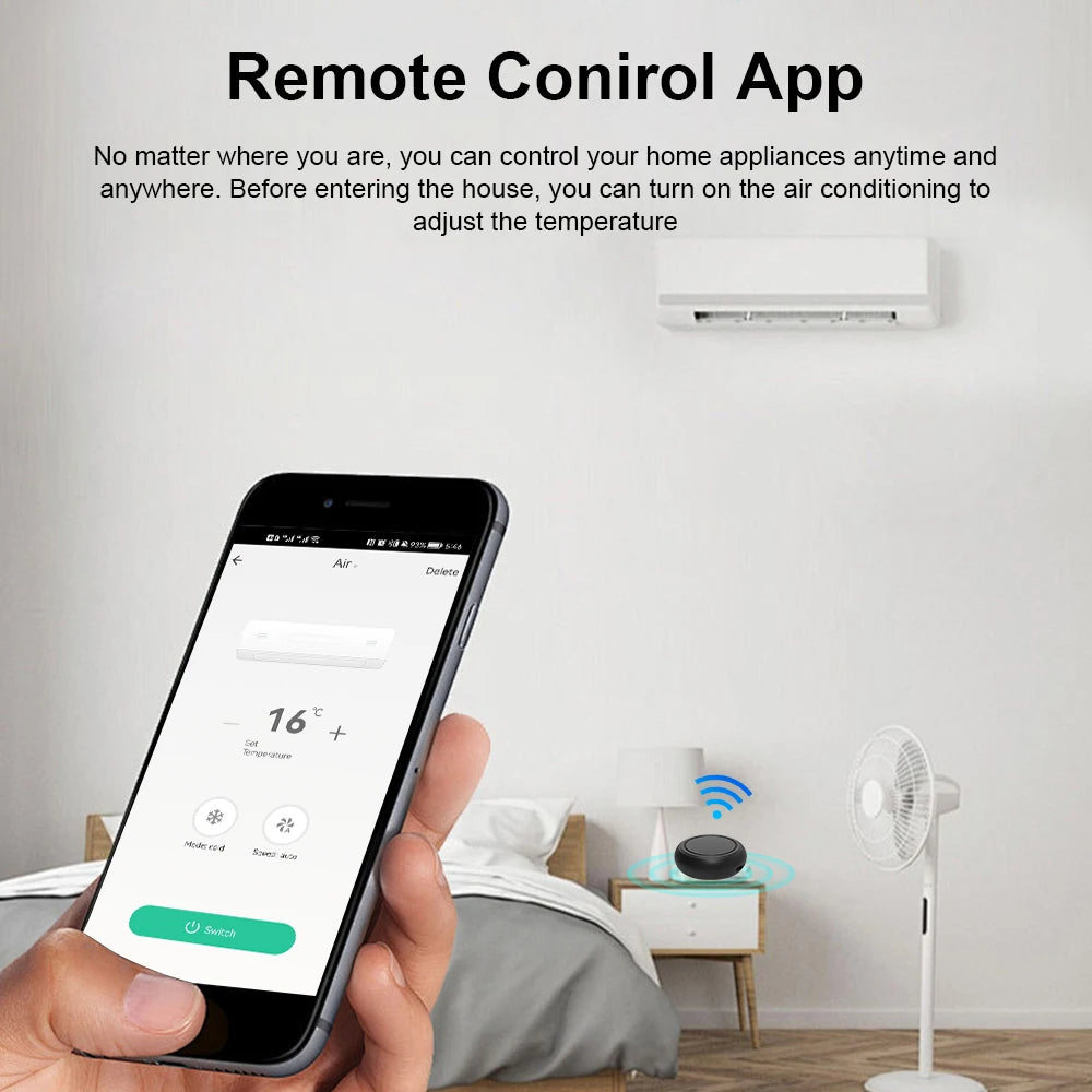 Purilite Select Smart WiFi IR Remote Controller | Universal Infrared Hub | App & Voice Control | Smart Home Automation