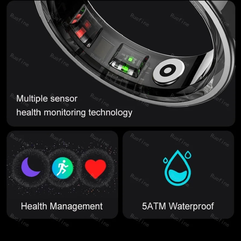Purilite Select R09/R06 Fitness Tracker Smart Ring
