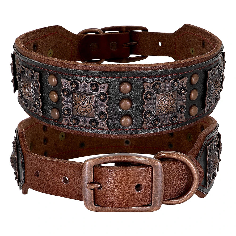 Purilite Select Cool Spiked Dog Collar for Medium & Large Dogs