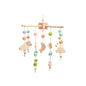 Purilite Select Wooden Baby Crib Mobile | Crochet Star Hanging Bed Bell | Nursery Rattle Decoration | Newborn Comfort Toy
