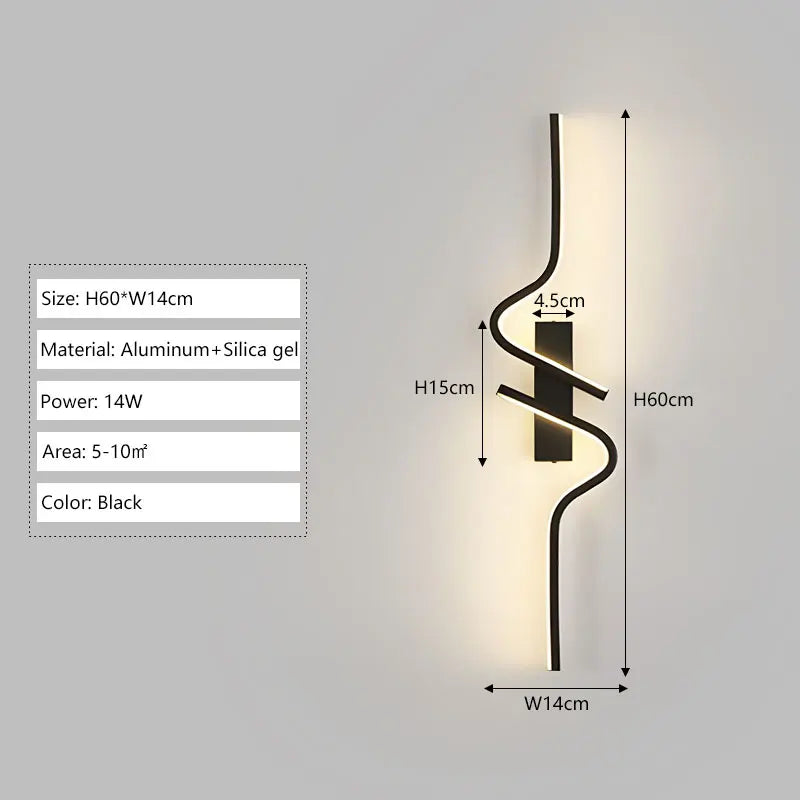Purilite Select Modern LED Wall Lamp