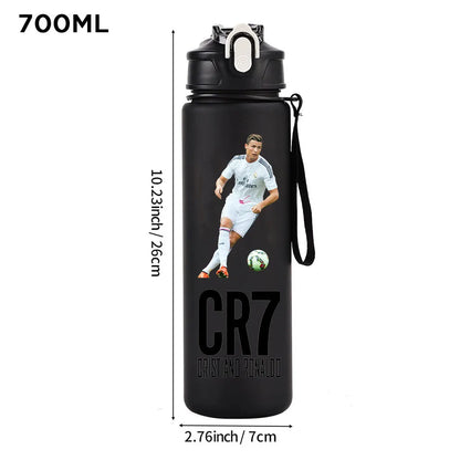 Purilite Select Cristiano Ronaldo Sports Water Bottle Shaker