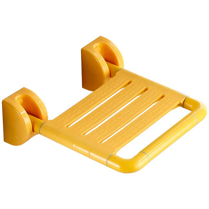 Purilite Select Bathroom Shower Wall Mounted Folding Seat | Stainless Steel Heavy Duty Shower Stool | Space Saving Foldable Chair 200KG Load