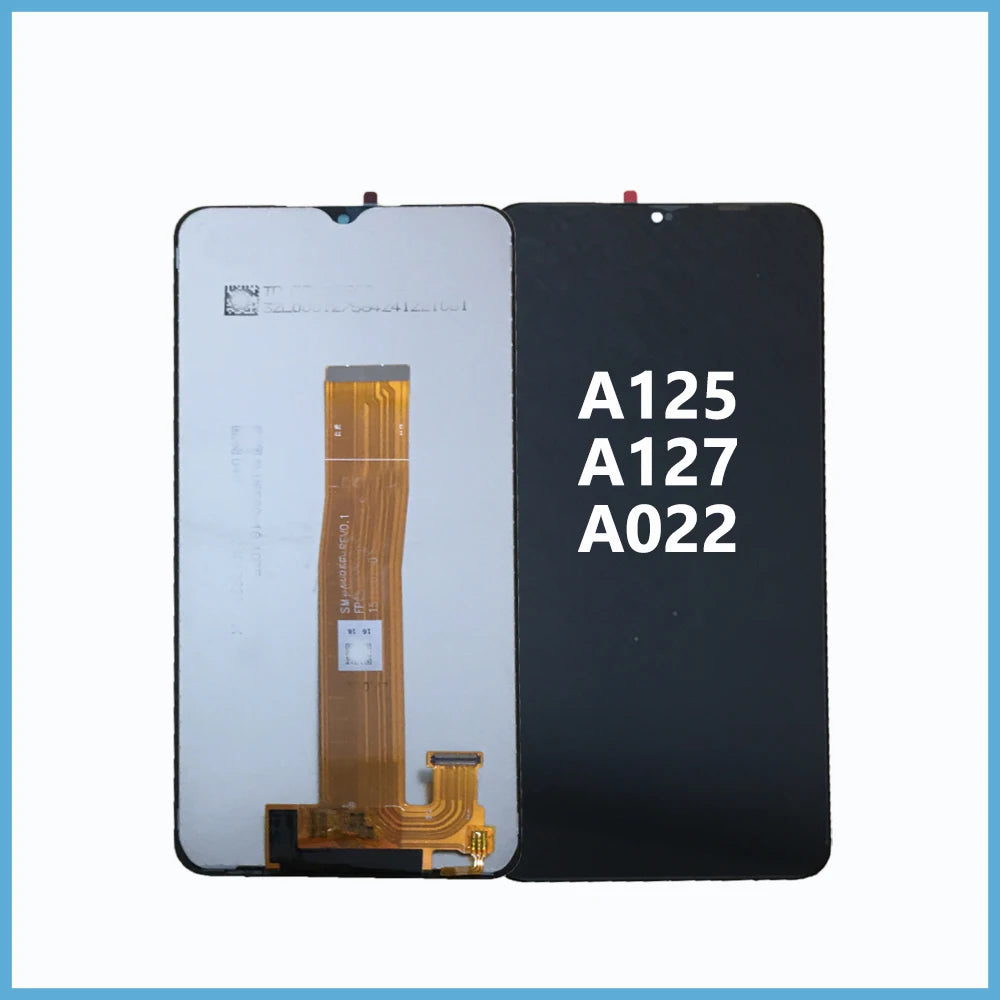 Purilite Select Wholesale LCD Screen + Touch Digitizer Assembly for Samsung A12 / A125 / A127 & A02 / A022 Series