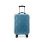 Purilite Select Foldable Travel Suitcase with Spinner Wheels | Lightweight ABS Rolling Luggage with Password Lock | Compact Collapsible Trolley Case