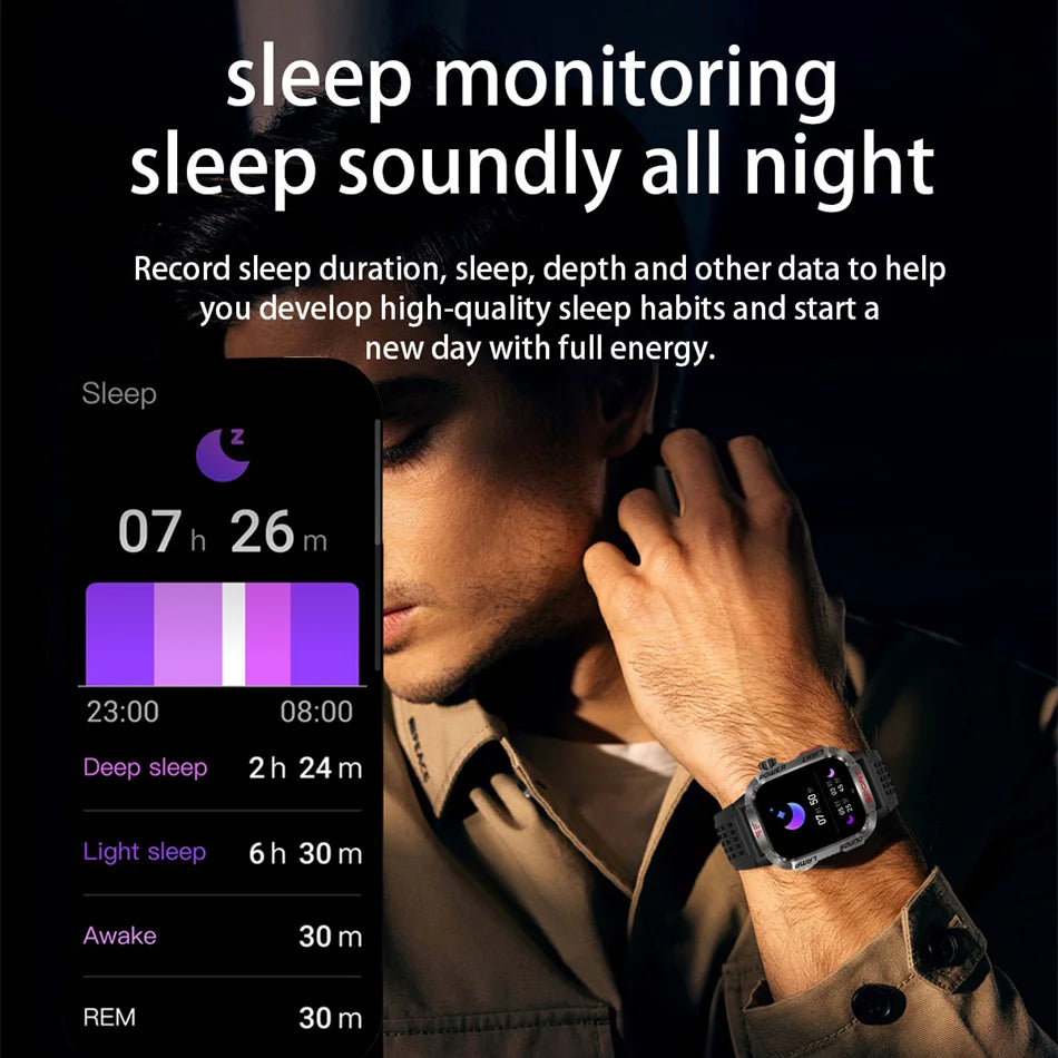 New Military GPS Smart Watch for Men