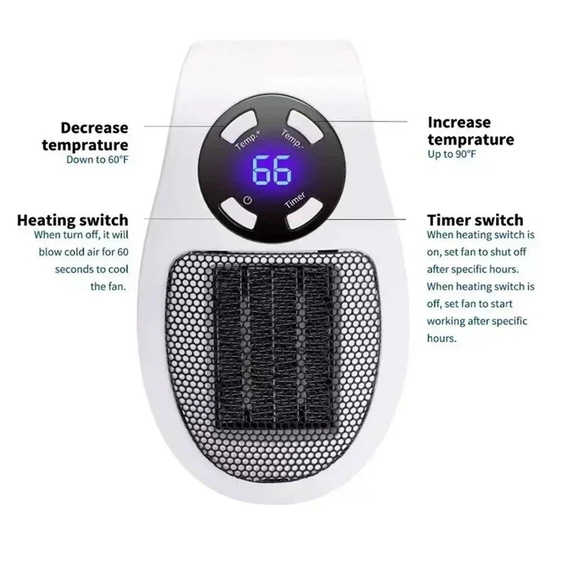 Purilite Select 350W Portable Electric Heater