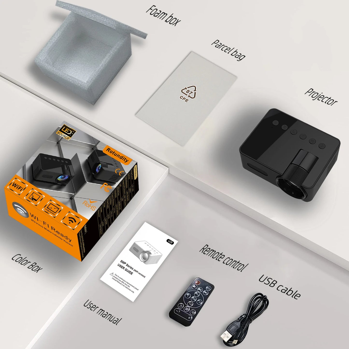 Purilite Select YT100 Portable Projector