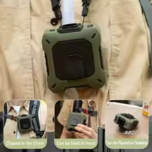 Purilite Select Portable Waist Clip Fan | USB Rechargeable Wearable Belt Fan | Outdoor Hiking & Camping Cooling Device