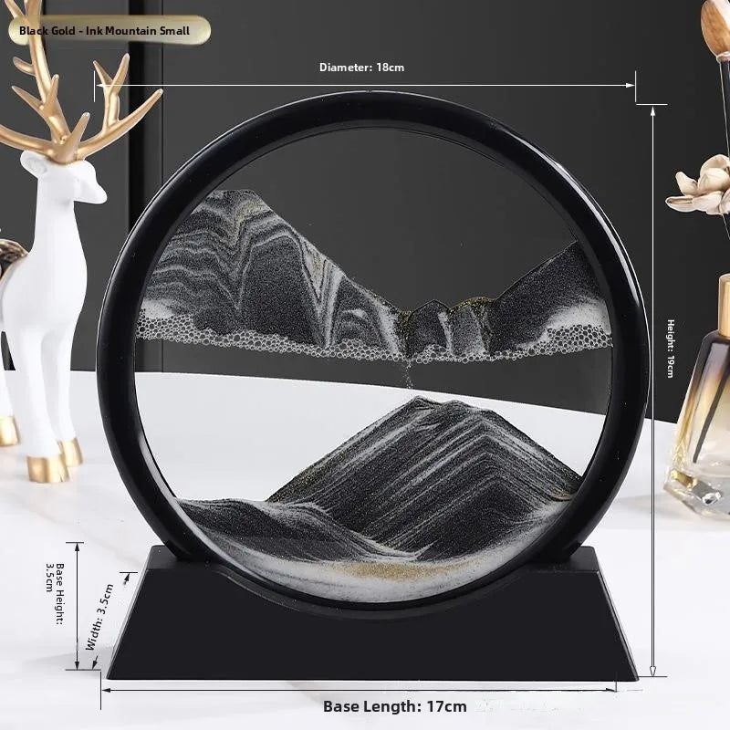 Purilite Select Creative Sandflow Art Clock