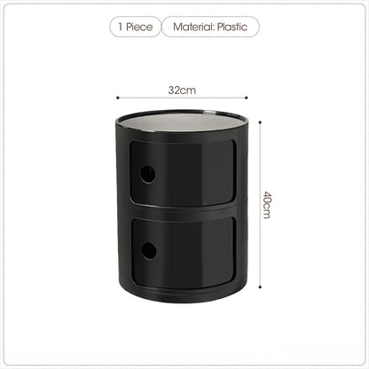 Purilite Select Nordic Net Red Bedside Cabinet