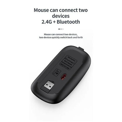Purilite Select Slim Rechargeable Bluetooth Keyboard and Mouse