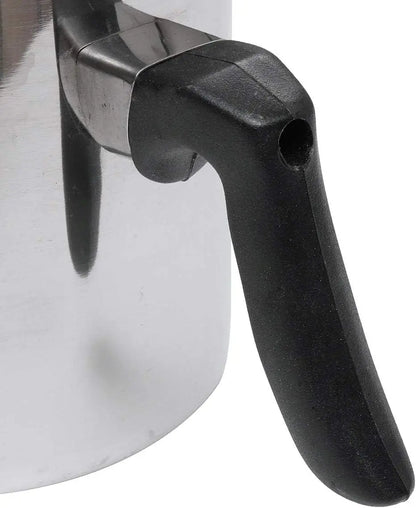 Purilite Select Stainless Steel Double-Wall Milk Pot with Whistle