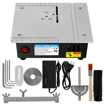 Purilite Select | DIY Mini Table Saw | 96W Precision Compact Cutting Machine | 5000RPM | For Wood, PCB, Plastic & Aluminum