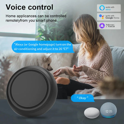 Purilite Select Smart WiFi IR Remote Controller | Universal Infrared Hub | App & Voice Control | Smart Home Automation