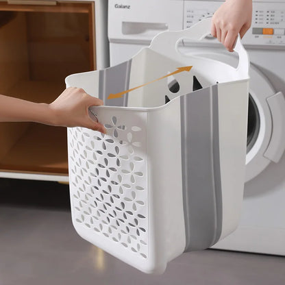 Purilite Select Folding Wall-Mounted Laundry Basket