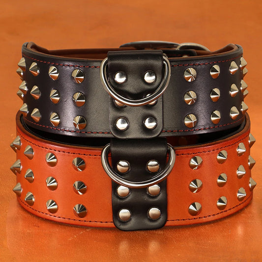 Purilite Select Genuine Leather Dog Collar