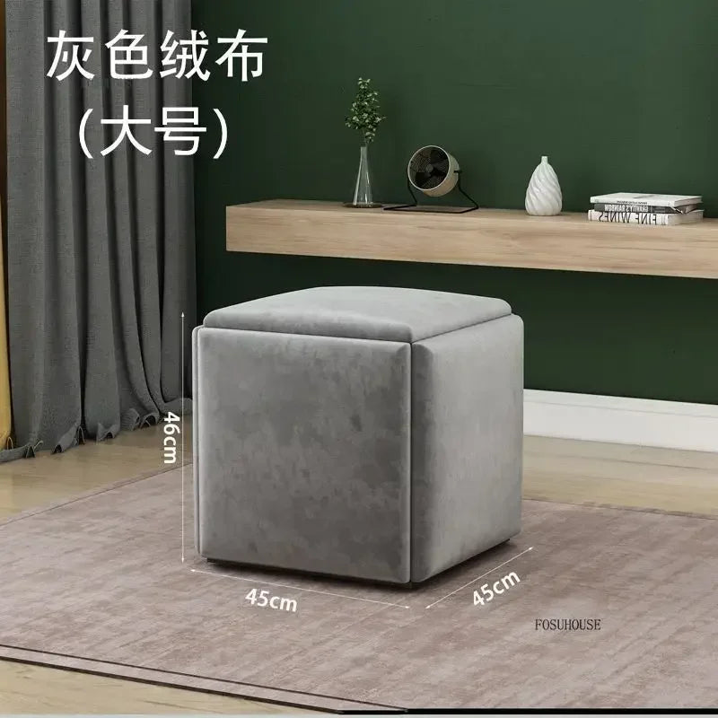 Purilite Select Modern 5-in-1 Rubik's Cube Sofa Stool