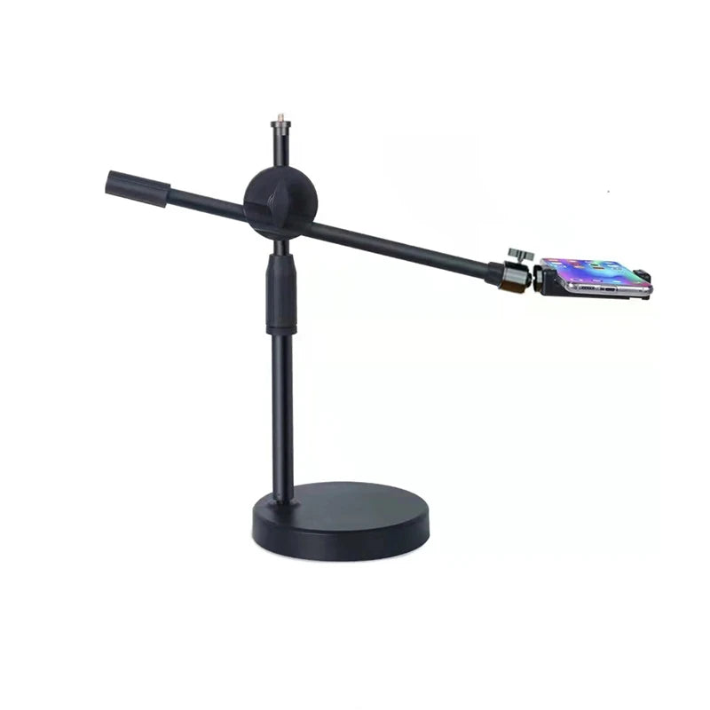 Purilite Select 360° Low-Angle Tabletop Shooting Mount with Adjustable Rod & Phone Holder