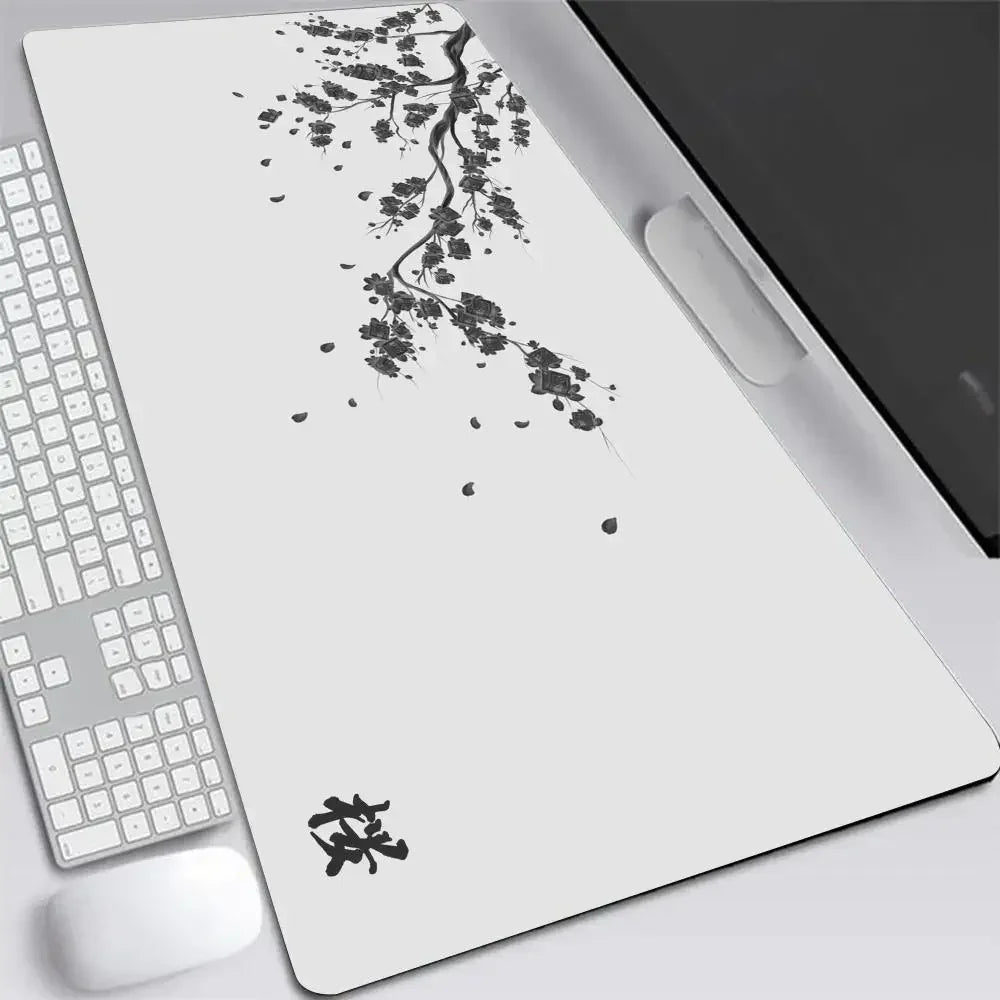 Purilite Select Japan Cherry Blossom XXL Mouse Pad (Gray)