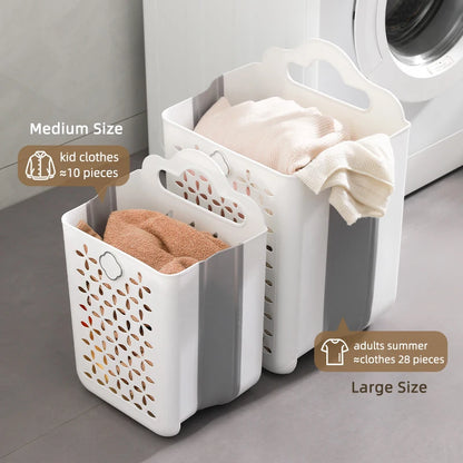 Purilite Select Folding Wall-Mounted Laundry Basket
