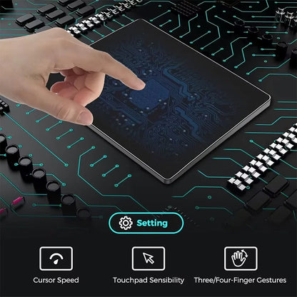 PURILITE SELECT WIRED MULTI-TOUCH USB TRACKPAD – HIGH PRECISION TOUCHPAD FOR WINDOWS LAPTOPS & PCS