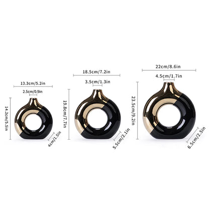 Purilite Select Luxury Nordic Ceramic Flower Vase