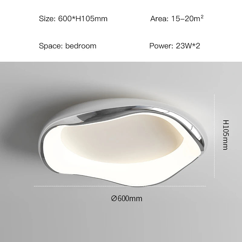 Purilite Select Minimalism Bedroom LED Chandelier